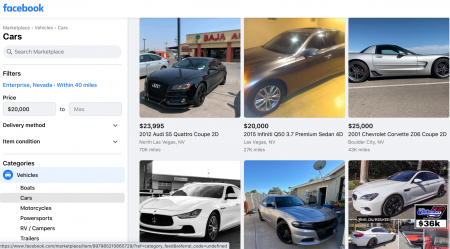 Showcase Your Vehicles On Facebook Marketplace Ebizautos